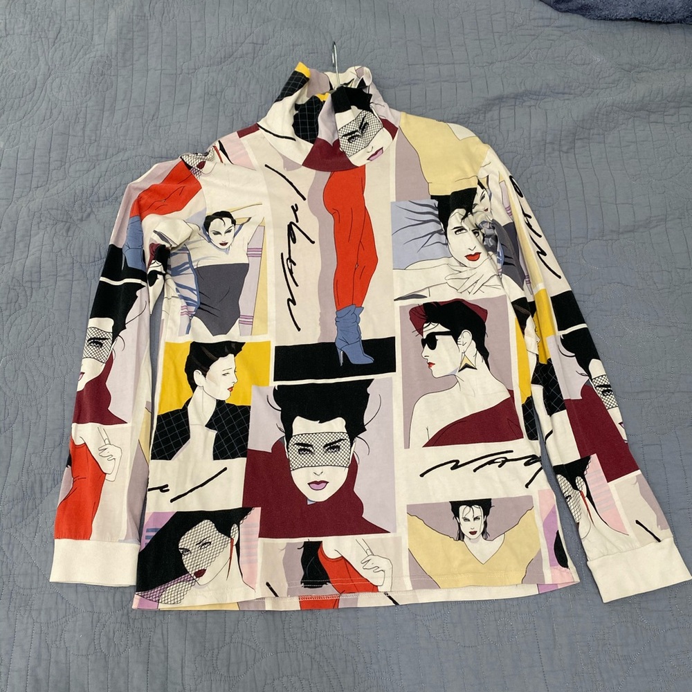 Joyrich x Patrick Nagel Turtleneck